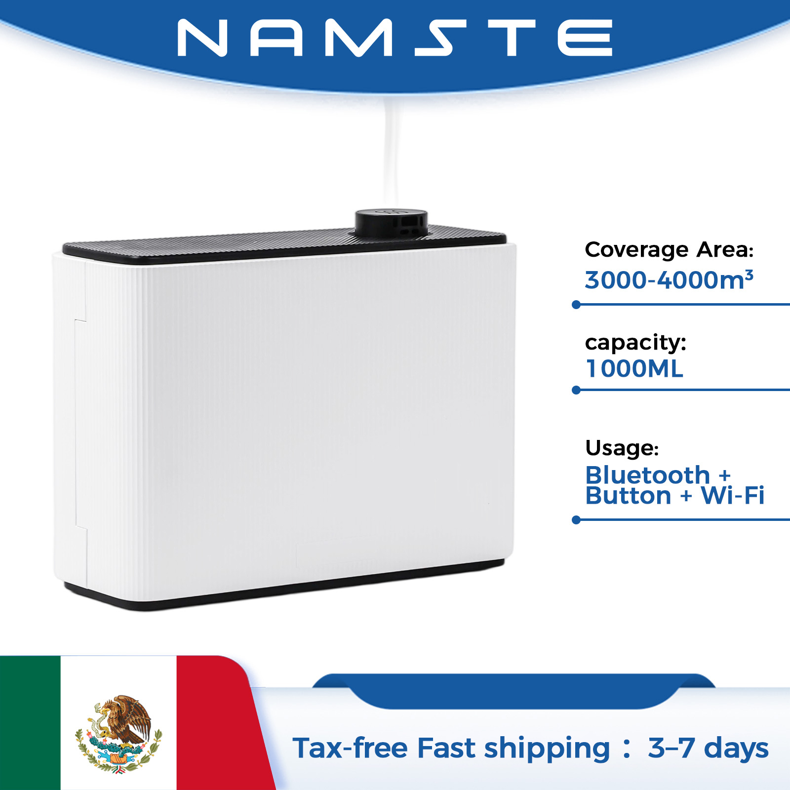Home Fragrance And Diffuser - NAMSTE 1000ML Fragrance Diffuser Smart Scent