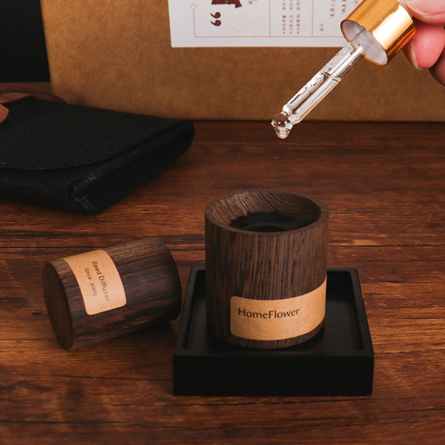 Home Fragrance And Diffuser - Black walnut essential oil diffuser, indoor
