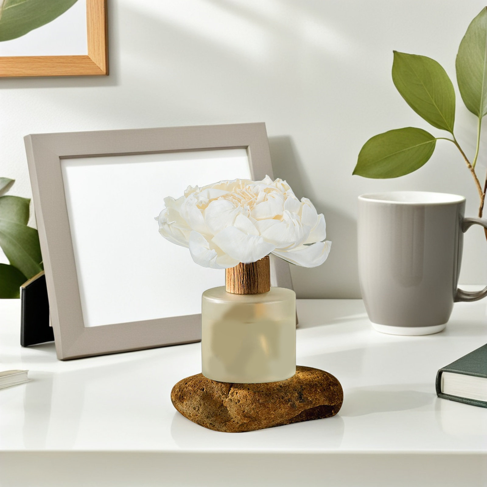 Peony Head Fragrance Diffuser  - Home Fragrance And Diffuser review and price
