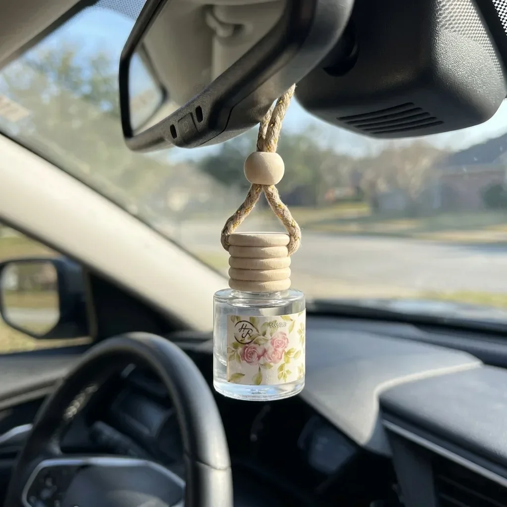 Mini Glass Bottle Hanging Car  - Home Fragrance Options review and price