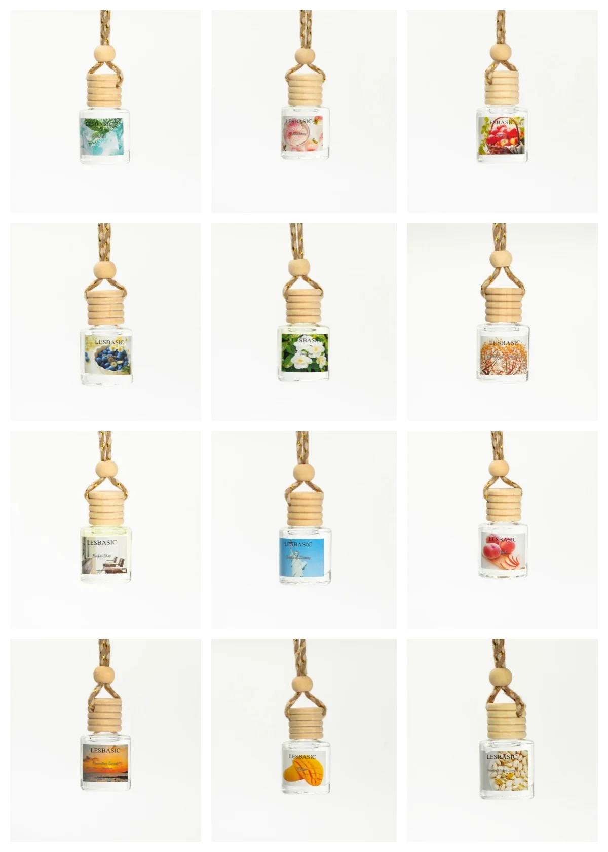 Mini Glass Bottle Hanging Car  - Home Fragrance Options review and price