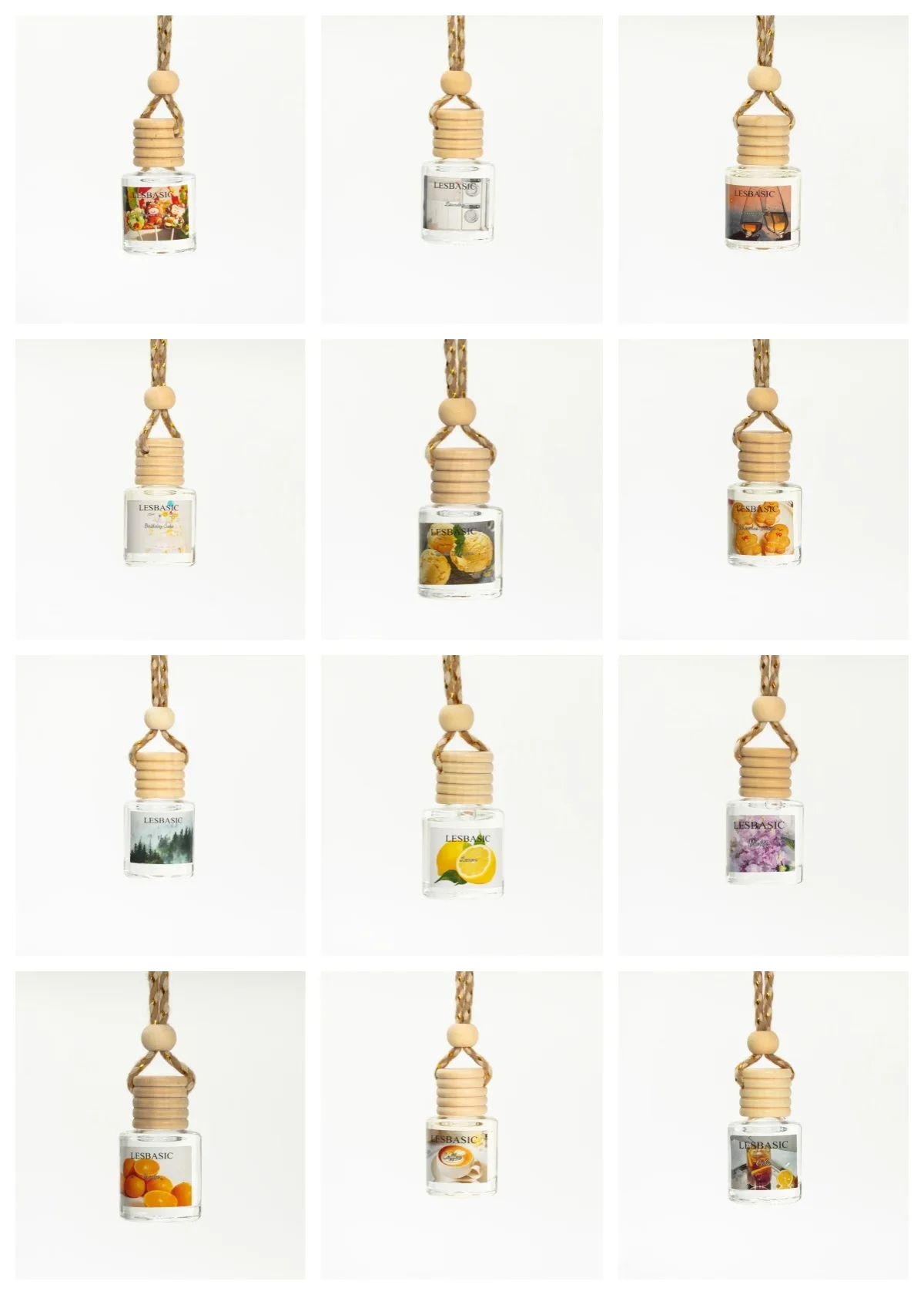 Mini Glass Bottle Hanging Car  - Home Fragrance Options review and price