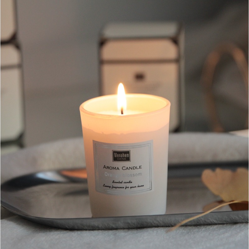 3-Color Glass Jar Scented Cand - Home Fragrance Options review and price