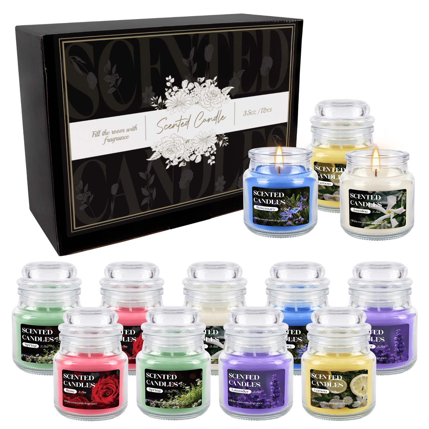 12-Pack Small Rotating Bottle  - Home Fragrance Options review and price